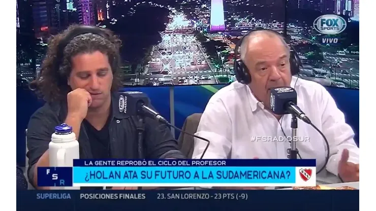 Aldo Proietto en Fox Sports Radio.