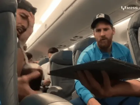 El sitio oficial de Messi subió un video inédito suyo jugando con Suárez al Parchís