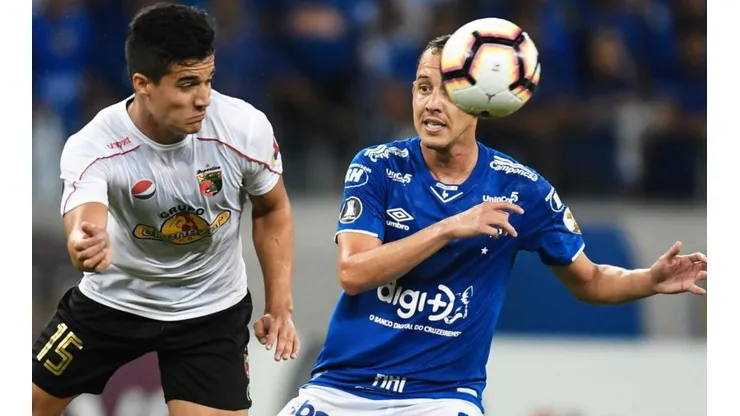 Deportivo Lara vs Cruzeiro por la Copa Libertadores.