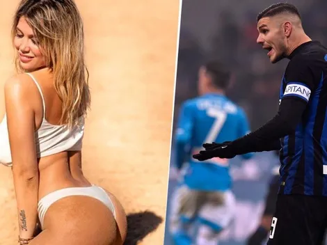 Wanda Nara quería filmar un video, pero a Icardi no le importó nada: "¡Mi amor, estoy grabando!"