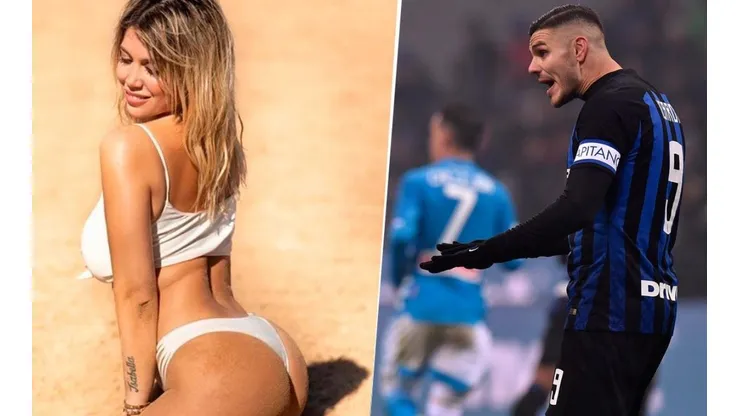 Wanda Nara quería filmar un video, pero a Icardi no le importó nada: "¡Mi amor, estoy grabando!"