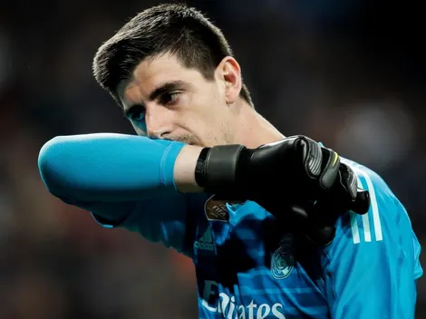 Courtois ya le mete presión a Keylor Navas desde su cuenta de Twitter