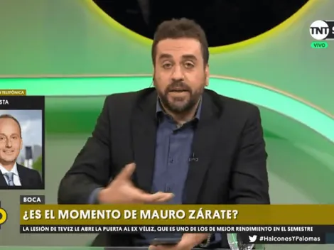 Distasio contó que "empezó la campaña para que convoquen a Zárate a la Selección"