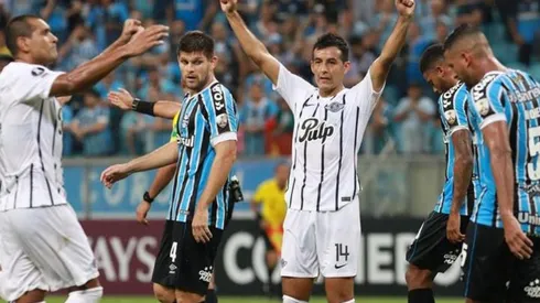 Libertad vs Gremio por la Copa Libertadores.