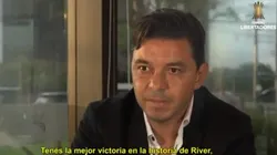 Marcelo Gallardo: "La mejor medicina a una buena victoria es una derrota"