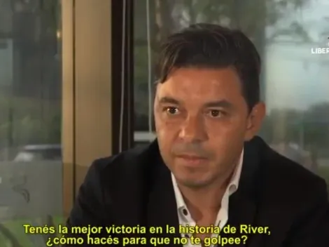Marcelo Gallardo: "La mejor medicina a una buena victoria es una derrota"
