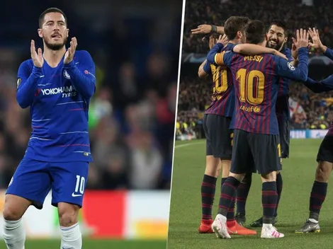 Festeja el Real Madrid: si se va Hazard, el Chelsea buscará quitarle un crack al Barcelona