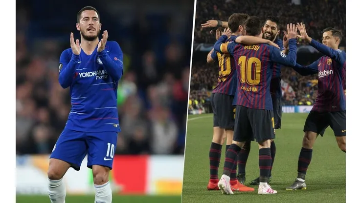 Festeja el Real Madrid: si se va Hazard, el Chelsea buscará quitarle un crack al Barcelona