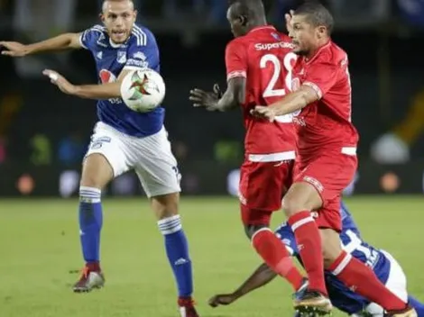 América de Cali y Millonarios empataron en un partido vibrante