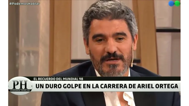 Ortega: "En el Mundial 98 perdimos por mi culpa"