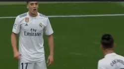 Un problema Real: Casemiro y Lucas Vázquez se agarraron con todo dentro de la cancha