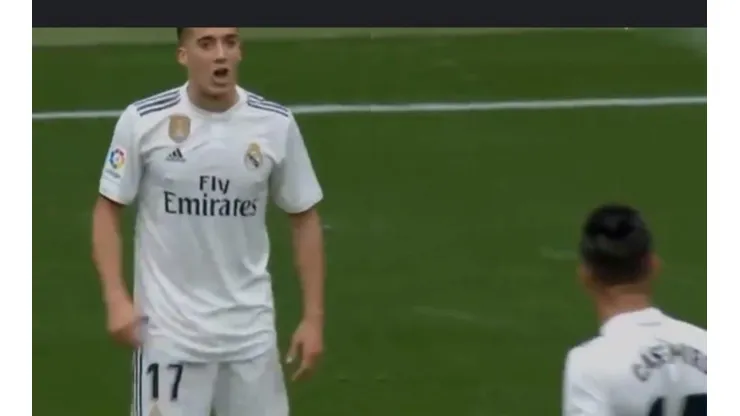 Un problema Real: Casemiro y Lucas Vázquez se agarraron con todo dentro de la cancha