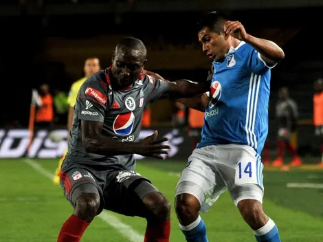 Las probables formaciones de América de Cali vs. Millonarios