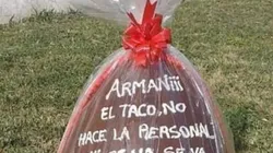 Sigue la locura: el gigante huevo de Pascua que un hincha de River hizo para trollear a Boca