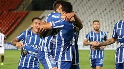 La alegría de los jugadores de Godoy Cruz.