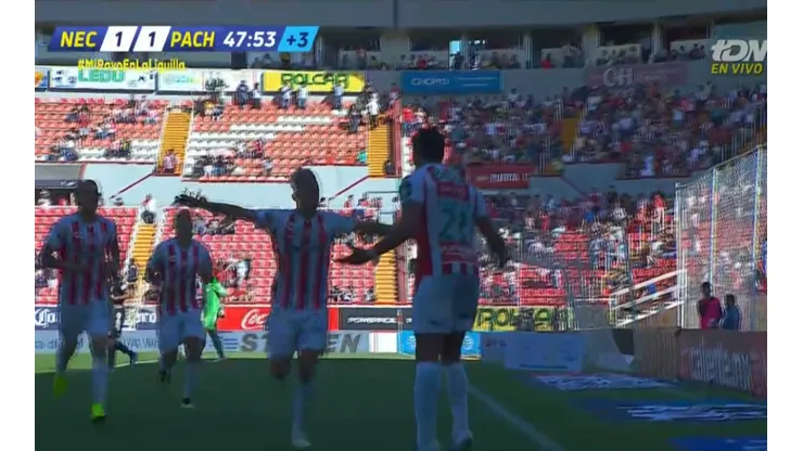 Lalo Herrera se iluminó y ahora Necaxa le gana a Pachuca por 2 a 1