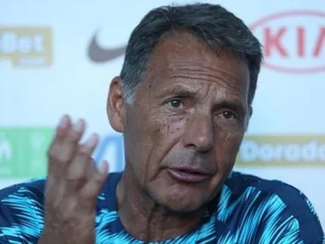 Después del partido Russo se quejó y señaló directamente a la Federación Peruana como responsable del empate