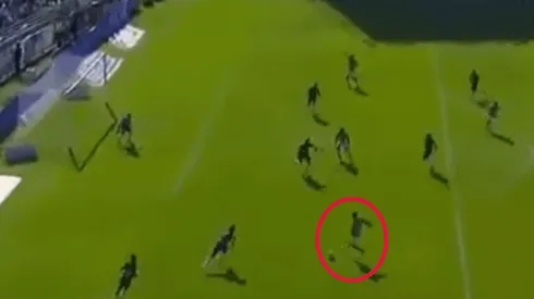 Mena aprovechó la brillante asistencia de Sambueza para abrir el marcador