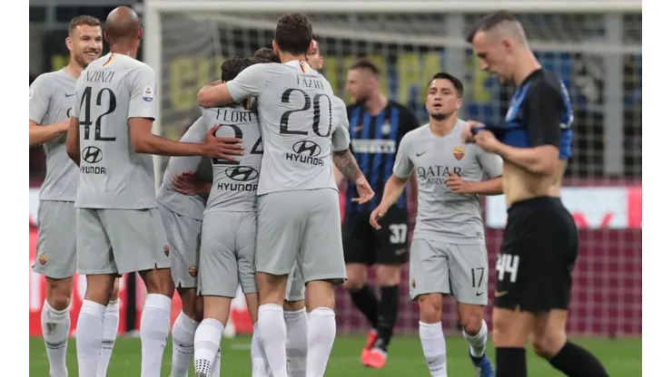 Roma e Inter igualaron 1 a 1.