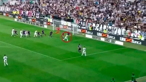 Gol de Juventus y 1 a 1.