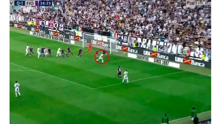 Gol de Juventus y 1 a 1.