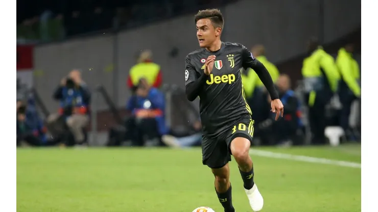 Paulo Dybala con la camiseta de Juventus.