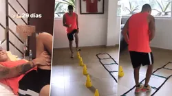 Juanfer Quintero mostró en Instagram que ya falta menos para volver