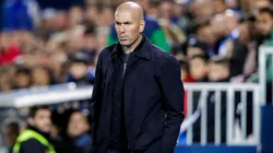 Foto de Zinedine Zidane, entrenador de Real Madrid.