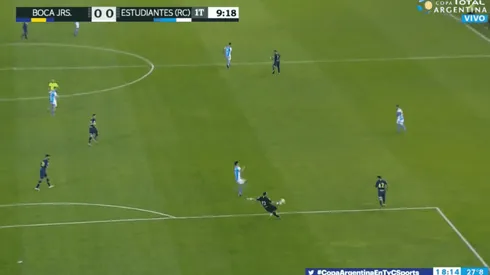 A lo Migliore: Marcos Díaz casi se manda un blooper gigante y asustó a todo Boca