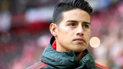 James Rodríguez no entrenó y será baja del Bayern para este sábado