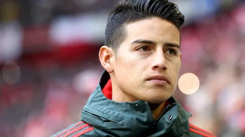 James Rodríguez no entrenó y será baja del Bayern para este sábado