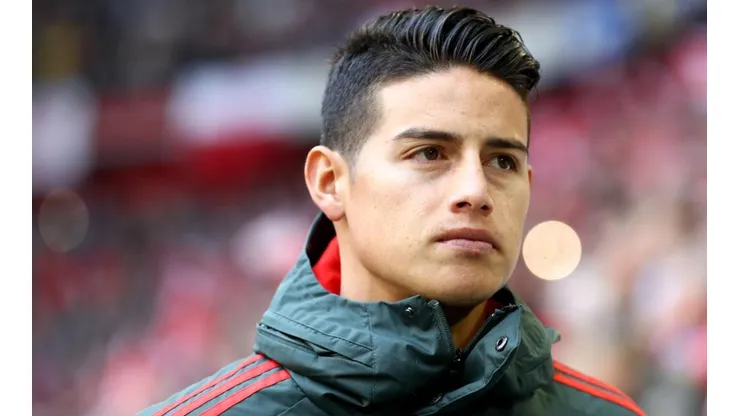 James Rodríguez no entrenó y será baja del Bayern para este sábado