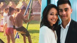 Priscila y el Pity, dos niños.