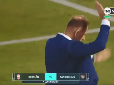 No lo vimos nunca: Pitana salió a la cancha y los hinchas de Huracán ¡lo ovacionaron!