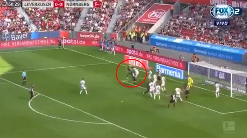 Foto de Lucas Alario, jugador de Leverkusen.