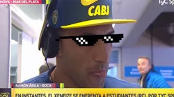 Foto de Ramón Abila, jugador de Boca.