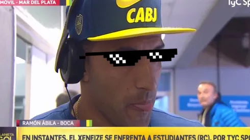 Foto de Ramón Abila, jugador de Boca.