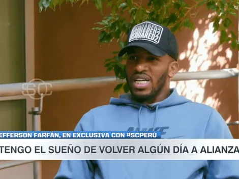 Farfán sobre Alianza Lima: "Tengo el sueño con Paolo Guerrero de volver algún día"
