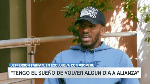 Farfán sobre Alianza Lima: "Tengo el sueño con Paolo Guerrero de volver algún día"