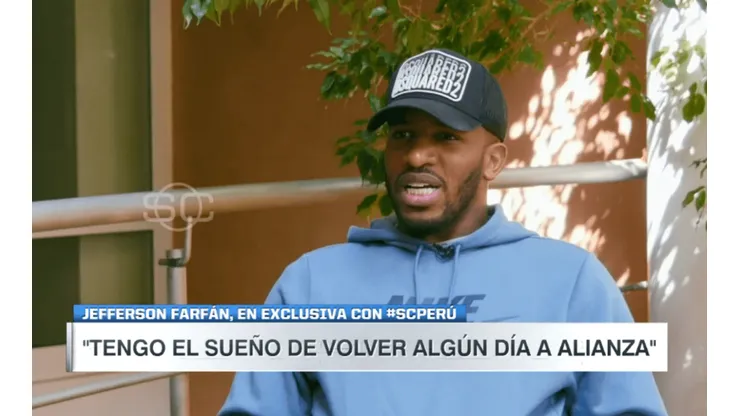 Farfán sobre Alianza Lima: "Tengo el sueño con Paolo Guerrero de volver algún día"