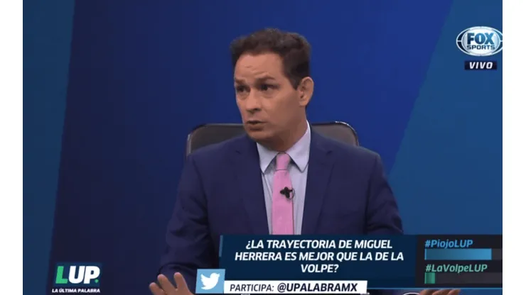 Gustavo Mendoza fue contundente cuando le pidieron que compare a Herrera con La Volpe