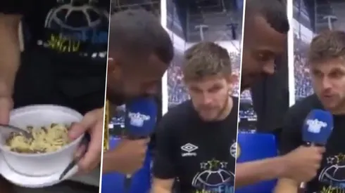 Kannemann había salido campeón, pero se puso a comer en el vestuario: "Estoy muy feliz, pero tengo hambre"