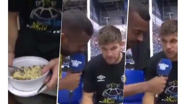 Kannemann había salido campeón, pero se puso a comer en el vestuario: "Estoy muy feliz, pero tengo hambre"
