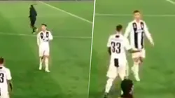 La reacción de Cristiano, captada por las cámaras de AS.