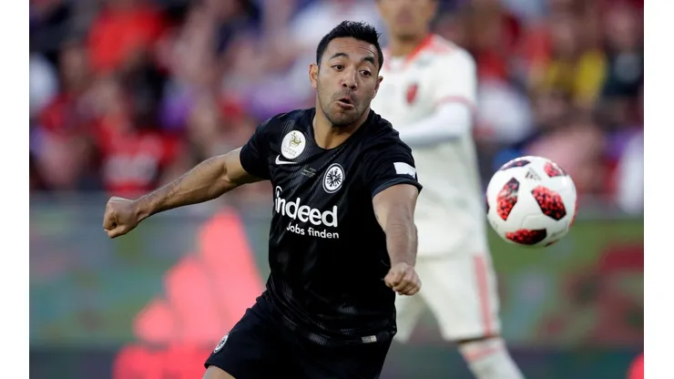 Fabián explotó de alegría por el triunfo de Eintracht Frankfurt