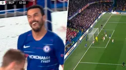 Era el blooper del mes: Pedro estaba solo, le pegó al palo ¡y de rebote la metió el defensor!