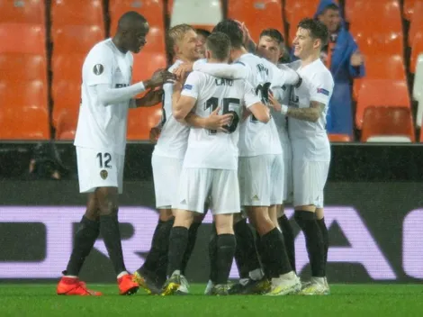 Valencia cumplió el trámite y dejó afuera a un Villarreal en emergencia