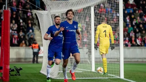 Chelsea vs Slavia Praha por la Europa League.