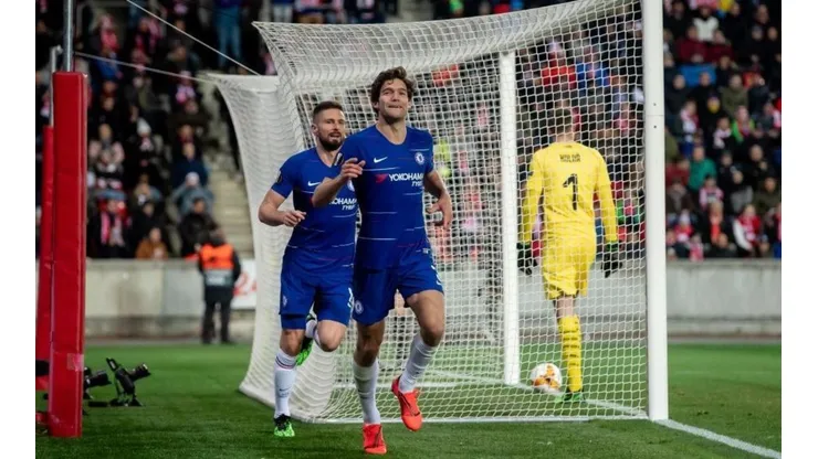 Chelsea vs Slavia Praha por la Europa League.