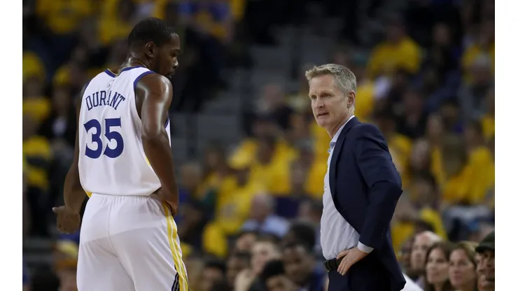 Polémica: Kevin Durant no seguirá las insturcciones de Steve Kerr en los playoffs